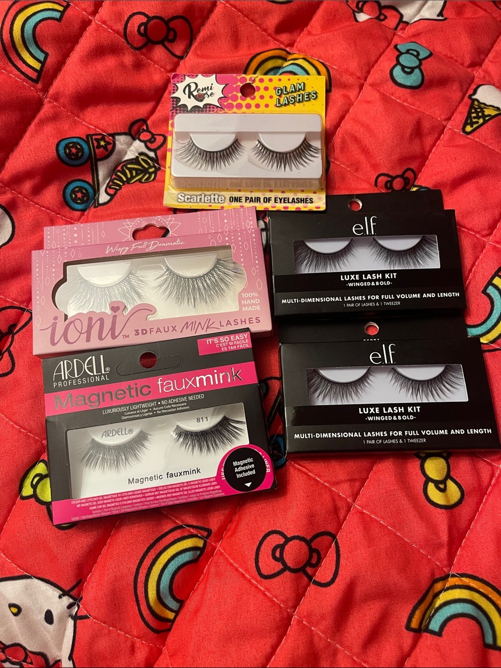 ELF Luxe Lash Kit Black - Multi-Pack False Eyelashes